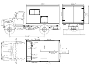 Автомобиль мастерская ГАЗ 33081 САДКО с выдвижной консолью